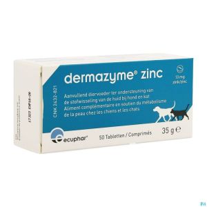 Dermazyme Zinc Chien Comp 50
