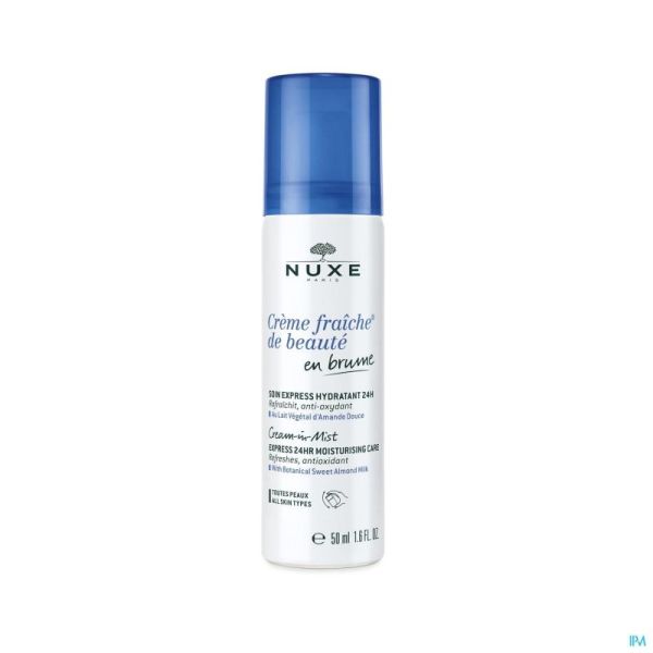 Nuxe Creme Fraiche Brume Soin Expr. Hydra 24h 50ml