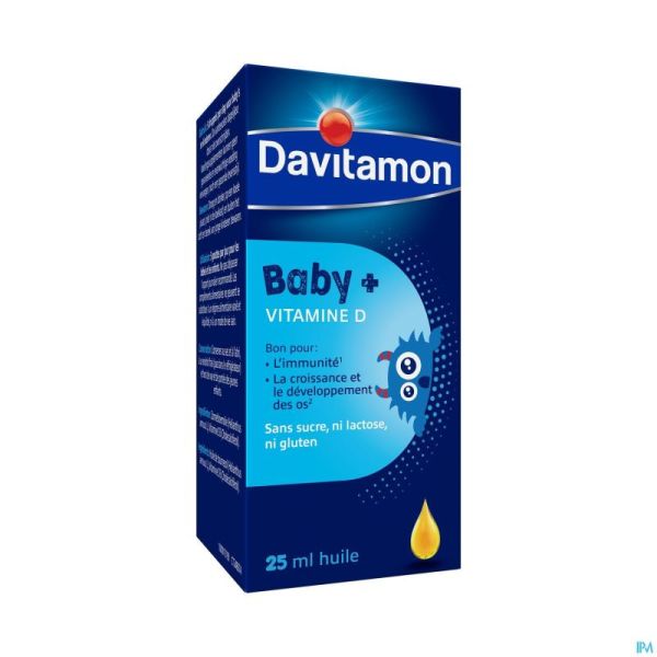 Davitamon Baby Vitamine D Huile 25ml